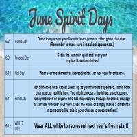 June Spirit Days
